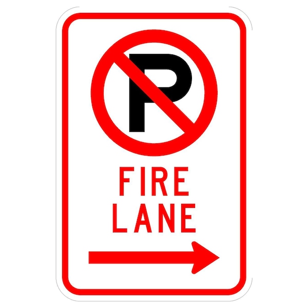 Sign Solutions Usa 12 in W, 18 in H, Aluminum, White DCS08DWT1218CUS00154 - main